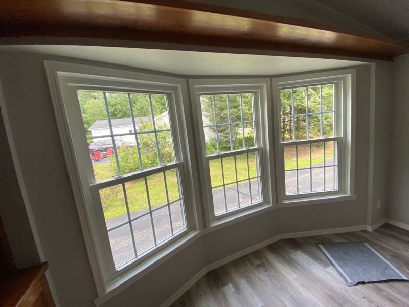 Wood Windows Installation For Traditional Home Design