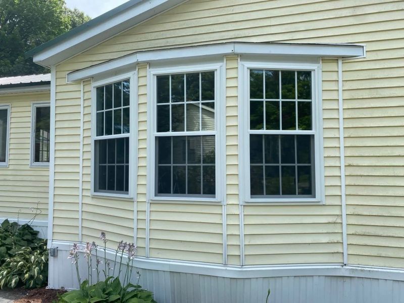Wood Windows Installation For Traditional Home Design
